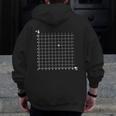 Coordinate 67 Math Teacher 67 Math Lover Boys Kids Men Zip Up Hoodie Back Print, funny design