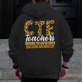 CTE Teacher Middle School High School Teach Career Men Women Men Zip Up Hoodie Back Print, funny design