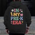 Cute Pre-K For Men Women Kindergarten Pre-K Teacher Men Zip Up Hoodie Back Print, funny design Cute Pre-K For Men Women Kindergarten Pre-K Teacher Men Zip Up Hoodie Back Print, funny design