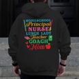 Cute Principal Nurse Lunch Lady Teacher Coach Homeschool Mom Men Zip Up Hoodie Back Print, Couple Gifts, funny design Cute Principal Nurse Lunch Lady Teacher Coach Homeschool Mom Men Zip Up Hoodie Back Print, Couple Gifts, funny design