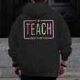 Cute Teacher Life Teach Them To Be Kind School Mom Teachers Men Zip Up Hoodie Back Print, Couple Gifts, funny design Cute Teacher Life Teach Them To Be Kind School Mom Teachers Men Zip Up Hoodie Back Print, Couple Gifts, funny design