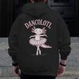 Dancolotl Ballerina Axolotl Ballet Dance Teacher Men Zip Up Hoodie Back Print, funny design Dancolotl Ballerina Axolotl Ballet Dance Teacher Men Zip Up Hoodie Back Print, funny design