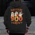 Daycare Boo Crew Halloween Spooky Costume For Teacher Men Zip Up Hoodie Back Print, funny design Daycare Boo Crew Halloween Spooky Costume For Teacher Men Zip Up Hoodie Back Print, funny design