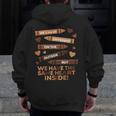 We Can Be Different On The Outside Melanin Teacher Men Women Kids Men Zip Up Hoodie Back Print, funny design