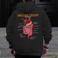 Digestive System Anatomy Anatomical Biology Teacher Men Zip Up Hoodie Back Print, funny design Digestive System Anatomy Anatomical Biology Teacher Men Zip Up Hoodie Back Print, funny design