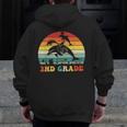 Dolphin Second Grade Back To School Teacher Student Men Zip Up Hoodie Back Print, funny design Dolphin Second Grade Back To School Teacher Student Men Zip Up Hoodie Back Print, funny design
