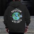Earth Day Rotation Of The Earth Makes My Day Science Teacher Men Zip Up Hoodie Back Print, Science Teacher Gifts, funny design Earth Day Rotation Of The Earth Makes My Day Science Teacher Men Zip Up Hoodie Back Print, Science Teacher Gifts, funny design