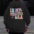 In My Educational Diagnostician Era Learning Support Teacher Men Zip Up Hoodie Back Print, funny design
