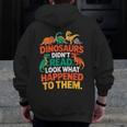 English Teacher Dinosaurs Didn’t Read What Happened To Them Men Zip Up Hoodie Back Print, English Teacher Gifts, funny design English Teacher Dinosaurs Didn’t Read What Happened To Them Men Zip Up Hoodie Back Print, English Teacher Gifts, funny design