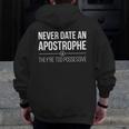 English Teacher Grammar Pun Shirt Men Zip Up Hoodie Back Print, English Teacher Gifts, funny design English Teacher Grammar Pun Shirt Men Zip Up Hoodie Back Print, English Teacher Gifts, funny design