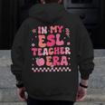 In My Esl Teacher Era Back To School ESL Teacher Groovy Men Zip Up Hoodie Back Print, Esl Teacher Gifts, Groovy Teacher Gifts, funny design In My Esl Teacher Era Back To School ESL Teacher Groovy Men Zip Up Hoodie Back Print, Esl Teacher Gifts, Groovy Teacher Gifts, funny design