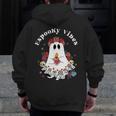 Espooky Vibes Maestra Halloween Spanish Mexican Teacher Men Zip Up Hoodie Back Print, funny design Espooky Vibes Maestra Halloween Spanish Mexican Teacher Men Zip Up Hoodie Back Print, funny design