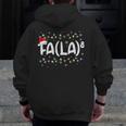 FA LA8 Christmas Santa Fa La Math Teacher Men Women Men Zip Up Hoodie Back Print, funny design FA LA8 Christmas Santa Fa La Math Teacher Men Women Men Zip Up Hoodie Back Print, funny design