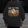 Fab Boo Lous 5th Grade Teacher Retro Ghost Spooky Halloween Men Zip Up Hoodie Back Print, funny design Fab Boo Lous 5th Grade Teacher Retro Ghost Spooky Halloween Men Zip Up Hoodie Back Print, funny design