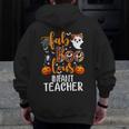 Faboolous INFANT Teacher Halloween Men Zip Up Hoodie Back Print, funny design Faboolous INFANT Teacher Halloween Men Zip Up Hoodie Back Print, funny design