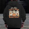 Are You Fall O Ween Directions Halloween Teacher Men Zip Up Hoodie Back Print, funny design Are You Fall O Ween Directions Halloween Teacher Men Zip Up Hoodie Back Print, funny design