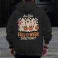 Are You Fall O Ween Directions Teacher Halloween Boo Ghost Men Zip Up Hoodie Back Print, funny design Are You Fall O Ween Directions Teacher Halloween Boo Ghost Men Zip Up Hoodie Back Print, funny design