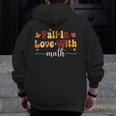 Fall Teacher Fall In Love With Math Math Thanksgiving Men Zip Up Hoodie Back Print, funny design Fall Teacher Fall In Love With Math Math Thanksgiving Men Zip Up Hoodie Back Print, funny design