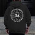 Family And Consumer Sciences FACS FCS Teacher Men Zip Up Hoodie Back Print, funny design