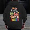 Farm Trip Field Trip Squad Farm Visit Teachers Students Men Zip Up Hoodie Back Print, funny design