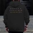 FCS Teacher Family And Consumer Sciences Minimalist Teacher Men Zip Up Hoodie Back Print, funny design FCS Teacher Family And Consumer Sciences Minimalist Teacher Men Zip Up Hoodie Back Print, funny design