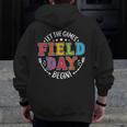 Field Day 2024 Let The Games Begin Teacher Kids Girls Boys Men Zip Up Hoodie Back Print, funny design Field Day 2024 Let The Games Begin Teacher Kids Girls Boys Men Zip Up Hoodie Back Print, funny design