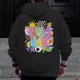 Field Day Fun Day Let The Games Begin Field Trip Teacher Kid Men Zip Up Hoodie Back Print, funny design