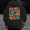 In My Fifth Grade Era 5th Grade Teacher Back To School Men Zip Up Hoodie Back Print, funny design