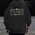Fifth Grade Squad Teachers Kids 5th Grade Back To School Men Zip Up Hoodie Back Print, funny design