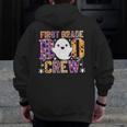 First Grade Boo Crew Teacher Student Halloween Costume Men Zip Up Hoodie Back Print, First Grade Teacher Gifts, funny design First Grade Boo Crew Teacher Student Halloween Costume Men Zip Up Hoodie Back Print, First Grade Teacher Gifts, funny design