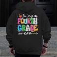 In My Fourth Grade Era 4th Grade Girl Teacher Back To School Men Zip Up Hoodie Back Print, 4th Grade Teacher Gifts, funny design