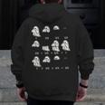 Fractions Math Teacher Ghost Math Halloween Humorous Men Zip Up Hoodie Back Print, funny design Fractions Math Teacher Ghost Math Halloween Humorous Men Zip Up Hoodie Back Print, funny design