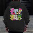 Fri-Yay Happy Friday Weekend Teacher Back To School Men Zip Up Hoodie Back Print, funny design