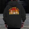 Fun Polynomial Calculus Algebra Poly-Gnome-Ials Math Teacher Men Zip Up Hoodie Back Print, funny design