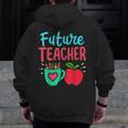 Future Teacher Education Student Men Zip Up Hoodie Back Print, Future Teacher Gifts, funny design Future Teacher Education Student Men Zip Up Hoodie Back Print, Future Teacher Gifts, funny design