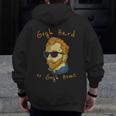 Go Hard Or Go Home Art Teacher Men Zip Up Hoodie Back Print, funny design Go Hard Or Go Home Art Teacher Men Zip Up Hoodie Back Print, funny design
