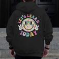Groovy Retro Lets Learn Today Teacher Student Back To School Men Zip Up Hoodie Back Print, Groovy Teacher Gifts, funny design Groovy Retro Lets Learn Today Teacher Student Back To School Men Zip Up Hoodie Back Print, Groovy Teacher Gifts, funny design
