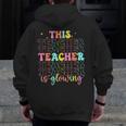 Groovy This Teacher Is Glowing Hello Summer End Of School Men Zip Up Hoodie Back Print, Groovy Teacher Gifts, funny design Groovy This Teacher Is Glowing Hello Summer End Of School Men Zip Up Hoodie Back Print, Groovy Teacher Gifts, funny design