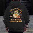 Halloween You Can't Scare Me I Teach Middle School Teacher Men Zip Up Hoodie Back Print, funny design Halloween You Can't Scare Me I Teach Middle School Teacher Men Zip Up Hoodie Back Print, funny design
