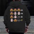 Halloween Math Teacher Men Women Order Of Operations Men Zip Up Hoodie Back Print, funny design Halloween Math Teacher Men Women Order Of Operations Men Zip Up Hoodie Back Print, funny design