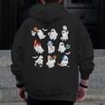 Halloween PE Teacher Ghost Playing Soccer Football Baseball Men Zip Up Hoodie Back Print, Pe Teacher Gifts, funny design Halloween PE Teacher Ghost Playing Soccer Football Baseball Men Zip Up Hoodie Back Print, Pe Teacher Gifts, funny design