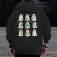Halloween Science Teacher Student Ghost Laboratory Men Women Men Zip Up Hoodie Back Print, Science Teacher Gifts, funny design Halloween Science Teacher Student Ghost Laboratory Men Women Men Zip Up Hoodie Back Print, Science Teacher Gifts, funny design