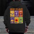 Halloween Spooky Syllable Types Teacher Educational Men Zip Up Hoodie Back Print, funny design Halloween Spooky Syllable Types Teacher Educational Men Zip Up Hoodie Back Print, funny design