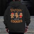 Hangin With My Cookies Gingerbread Women Christmas Teacher Men Zip Up Hoodie Back Print, funny design Hangin With My Cookies Gingerbread Women Christmas Teacher Men Zip Up Hoodie Back Print, funny design