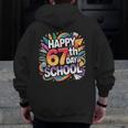 Happy 67 Days Of School Meme 100 Day Of School Teacher 6 7 Men Zip Up Hoodie Back Print, funny design