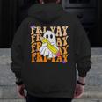 Happy Fri-Yay Friday Lovers Groovy Teacher Life Halloween Men Zip Up Hoodie Back Print, Groovy Teacher Gifts, funny design Happy Fri-Yay Friday Lovers Groovy Teacher Life Halloween Men Zip Up Hoodie Back Print, Groovy Teacher Gifts, funny design