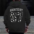 Haunted By 6 7 67 Six Seven Halloween Teacher Mom Men Zip Up Hoodie Back Print, Couple Gifts, funny design Haunted By 6 7 67 Six Seven Halloween Teacher Mom Men Zip Up Hoodie Back Print, Couple Gifts, funny design