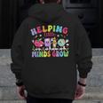 Helping Little Minds Grow Teacher Life Back To School Men Zip Up Hoodie Back Print, funny design Helping Little Minds Grow Teacher Life Back To School Men Zip Up Hoodie Back Print, funny design