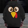 Hilarious Turkey Halloween Thanksgiving Teacher Nurse Men Zip Up Hoodie Back Print, funny design Hilarious Turkey Halloween Thanksgiving Teacher Nurse Men Zip Up Hoodie Back Print, funny design