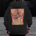 Human Muscles Organs Scary Anatomy Teacher Halloween Costume Men Zip Up Hoodie Back Print, funny design Human Muscles Organs Scary Anatomy Teacher Halloween Costume Men Zip Up Hoodie Back Print, funny design